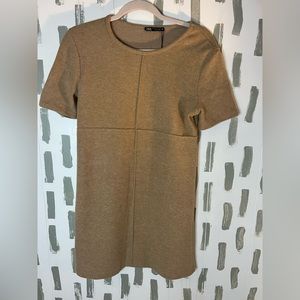 Zara Tan sweater dress